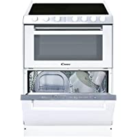 Candy TRIO 9503-1 W-U - Vitrocerámica- lavavajillas y horno en 60cm- independiente- mandos mecánicos- horno eléctrico…